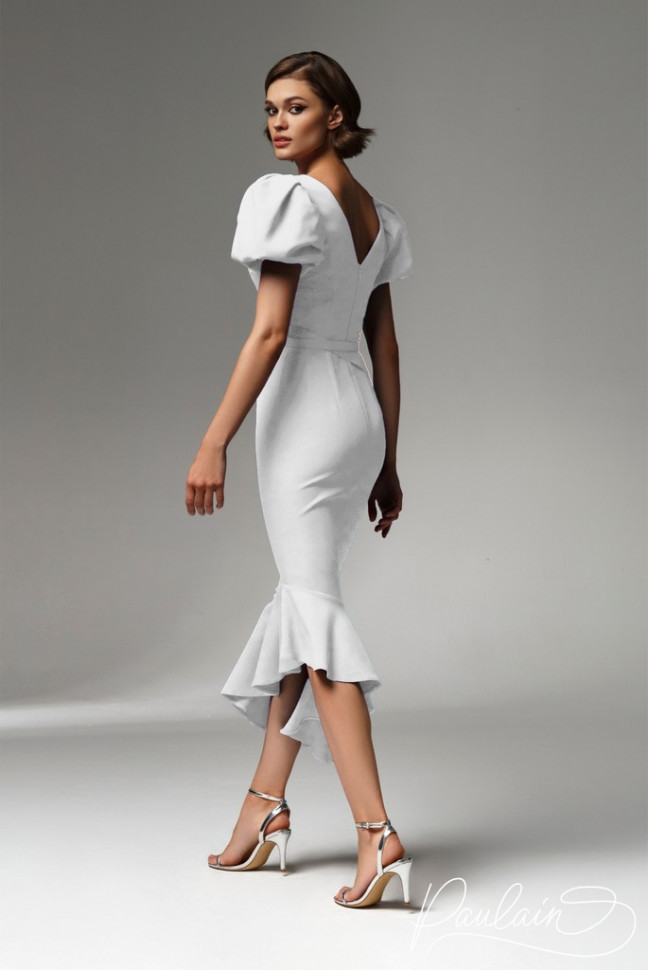 Белое платье для регистрации